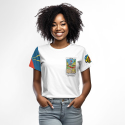 T-Shirt Femme Grand Raid 2023 Pardon Style Réunionnais