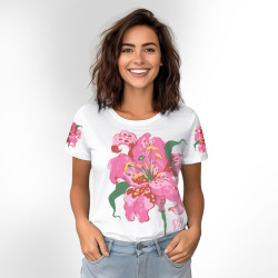 Sentez-vous florale et fabuleuse avec notre T-shirt Femme Endemique Pardon!