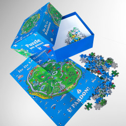 Puzzle Carte De La Réunion