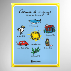 Plaque Carnet De Voyage...