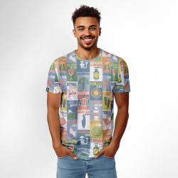 T-Shirt Homme Tropical...