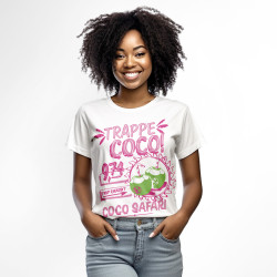T-shirt Pardon! femme estival Trappe Coco